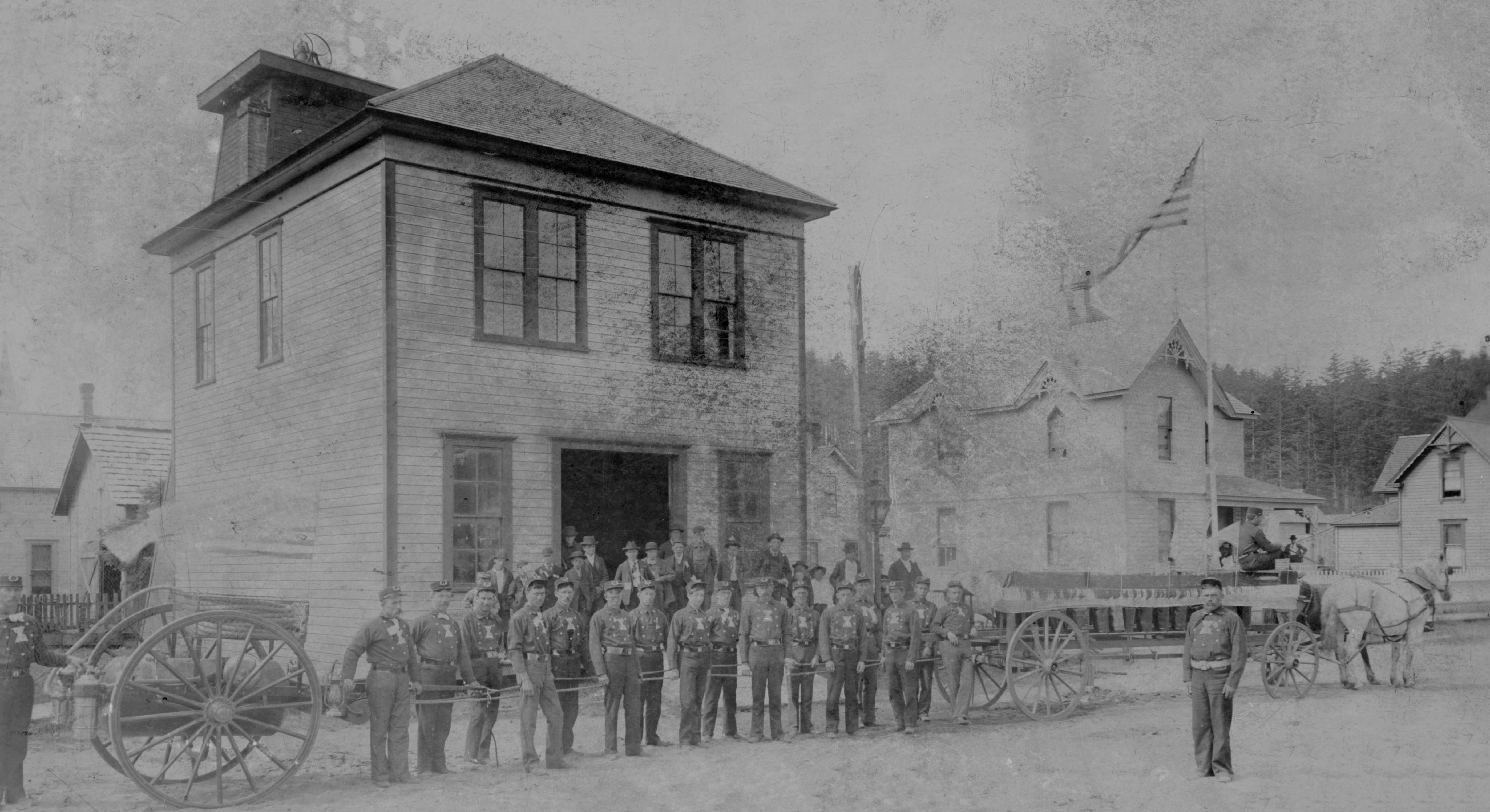 Ilwaco Hook and Ladder Company Organized in 1887 - Clio