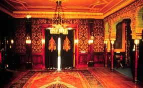 One of the rooms in the mansion
