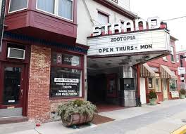 The Strand has been preserved thanks to local community organizations and continues to show movies as it did when it opened in 1920.
