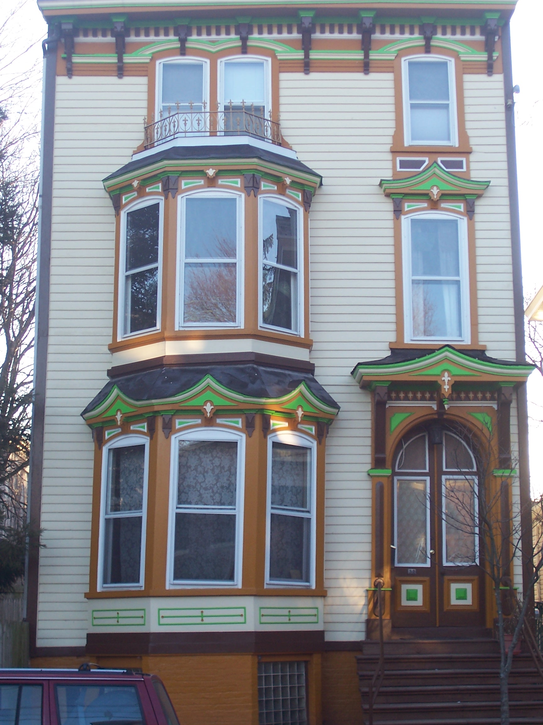 William H. Johnson House. (1874). New Brunswick, New Jersey.