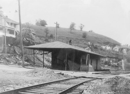 This site was the original location of the KGJ&E Depot.