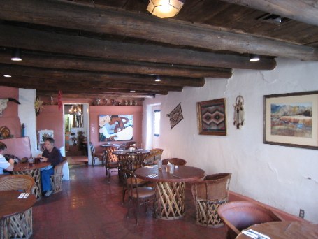 The Interior of Las Mañanitas (when it was a restaurant)