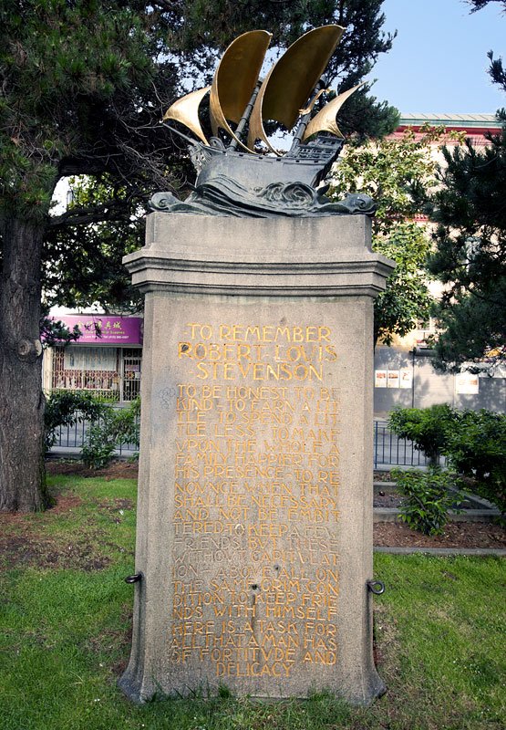 Front view of the monument