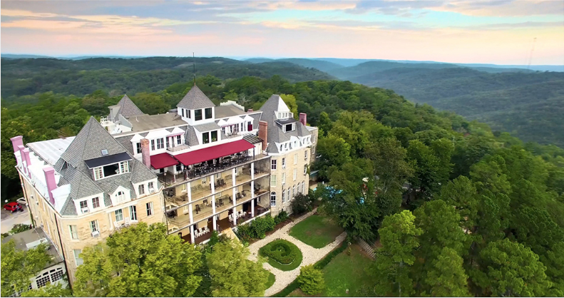 Crescent Hotel was built in 1886 and is one of the most historic hotels in the country.
