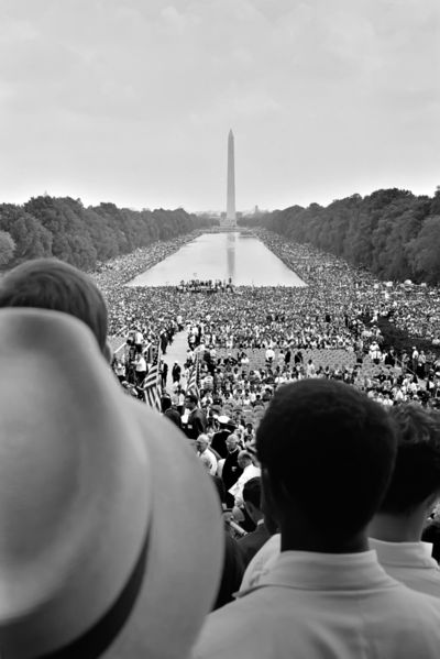 This image is from the march on Washington D.C. in 1963 which was attended by Clara Luper. 