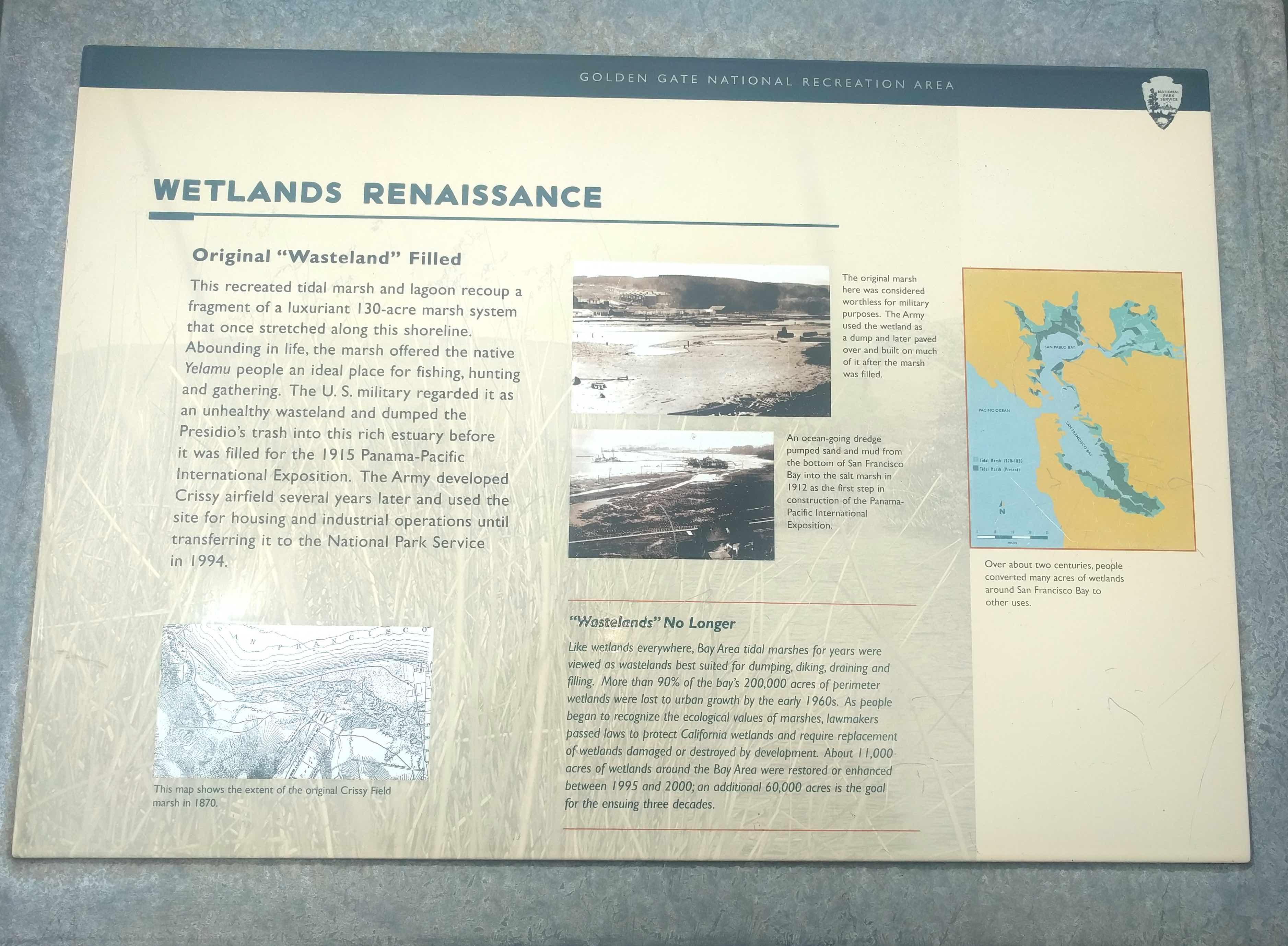 Wetlands Renaissance Historical Marker