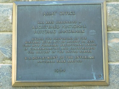Registered historic landmark plaque 