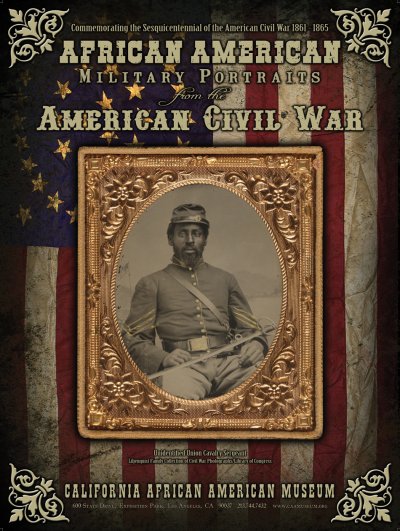 The CAA MUSEUM created an exhibit about the Military Portraits that were spared decades after the civil war of African American Families.