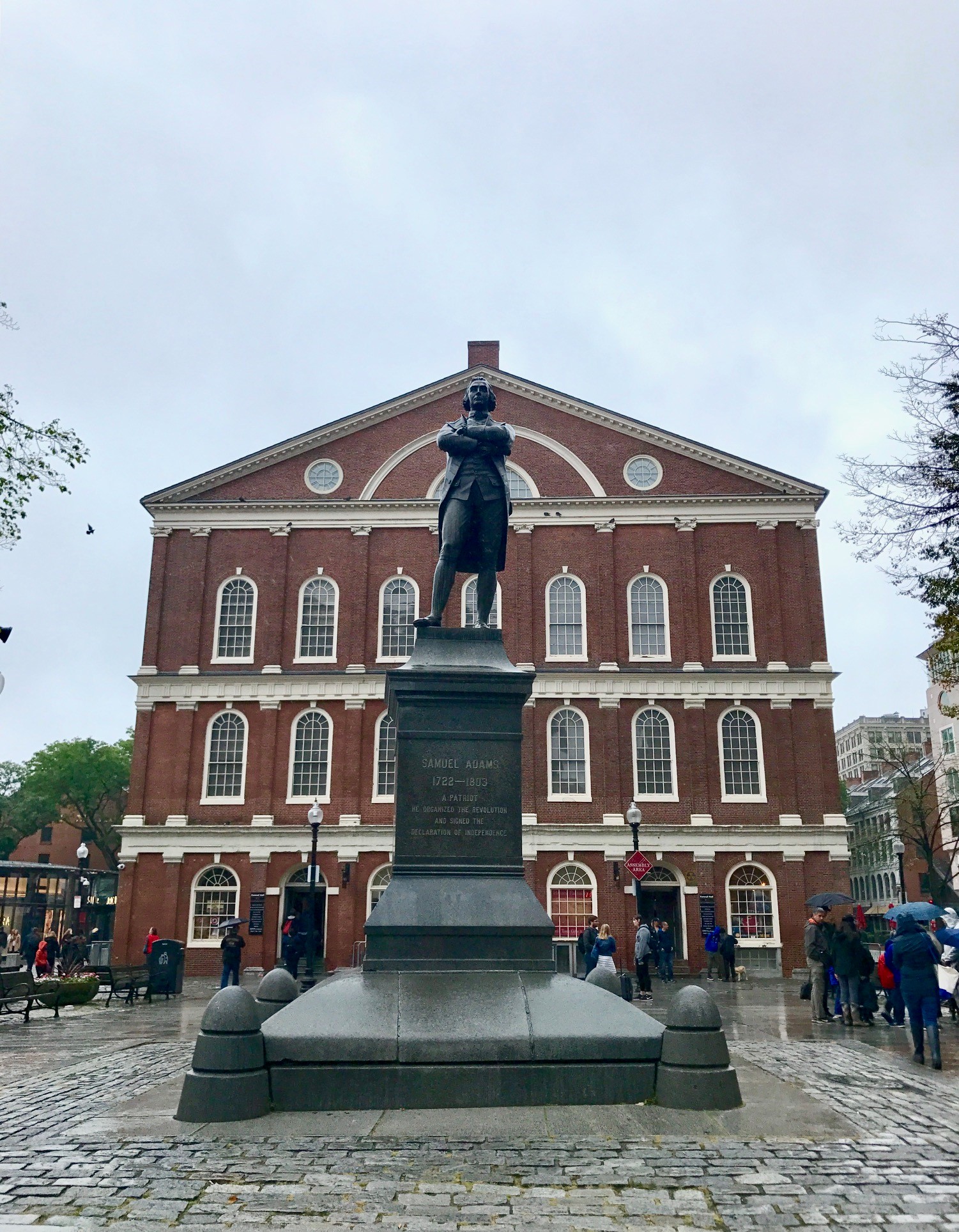 Samuel Adams Statue Clio