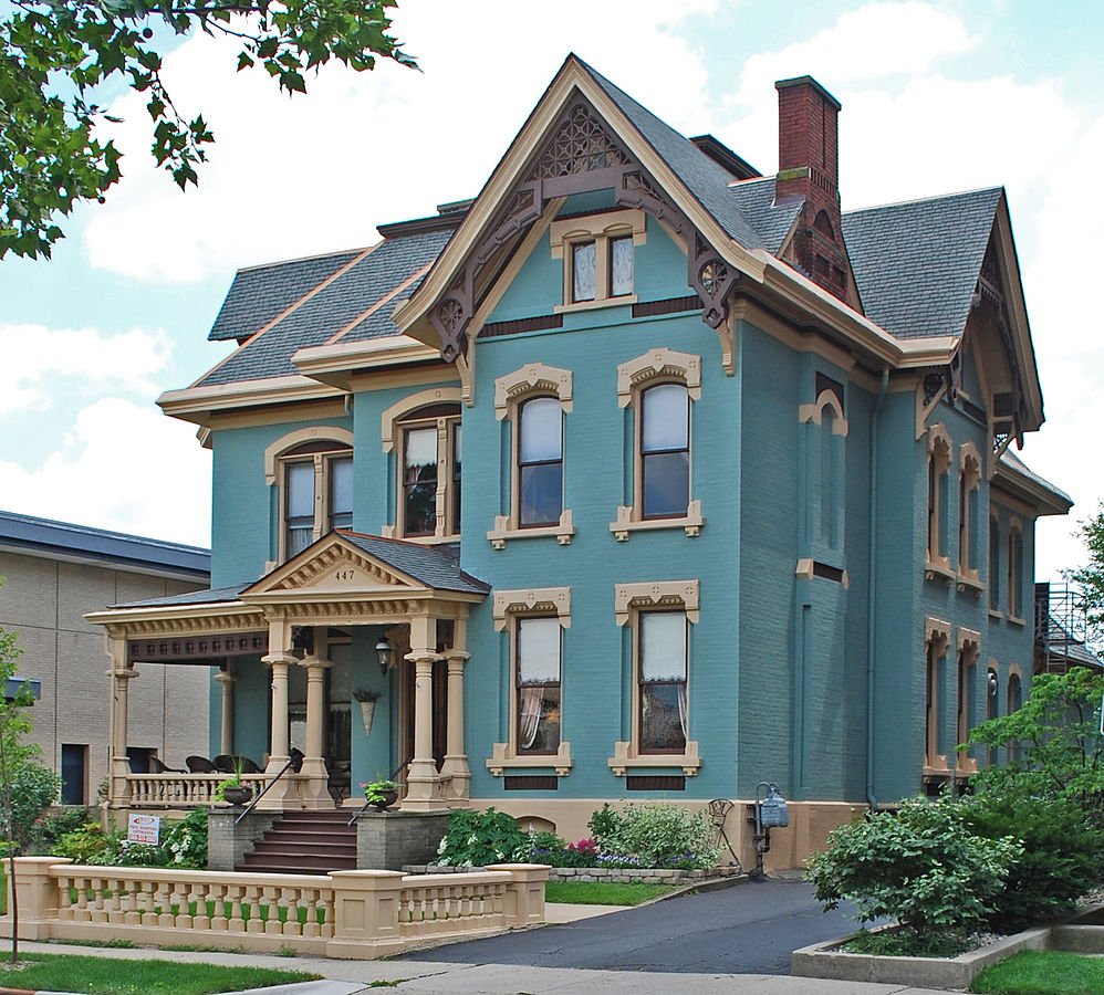 The Lilienfeld House, now operating as the Kalamazoo House B&B. 