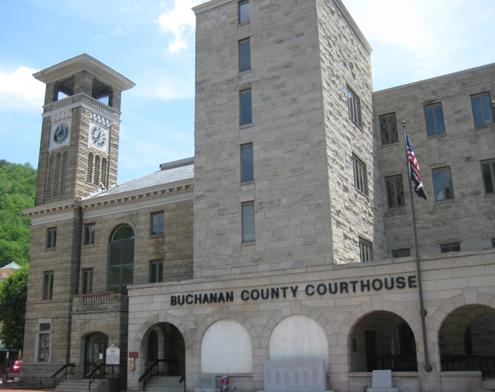 Buchanan County Virginia Courthouse Clio