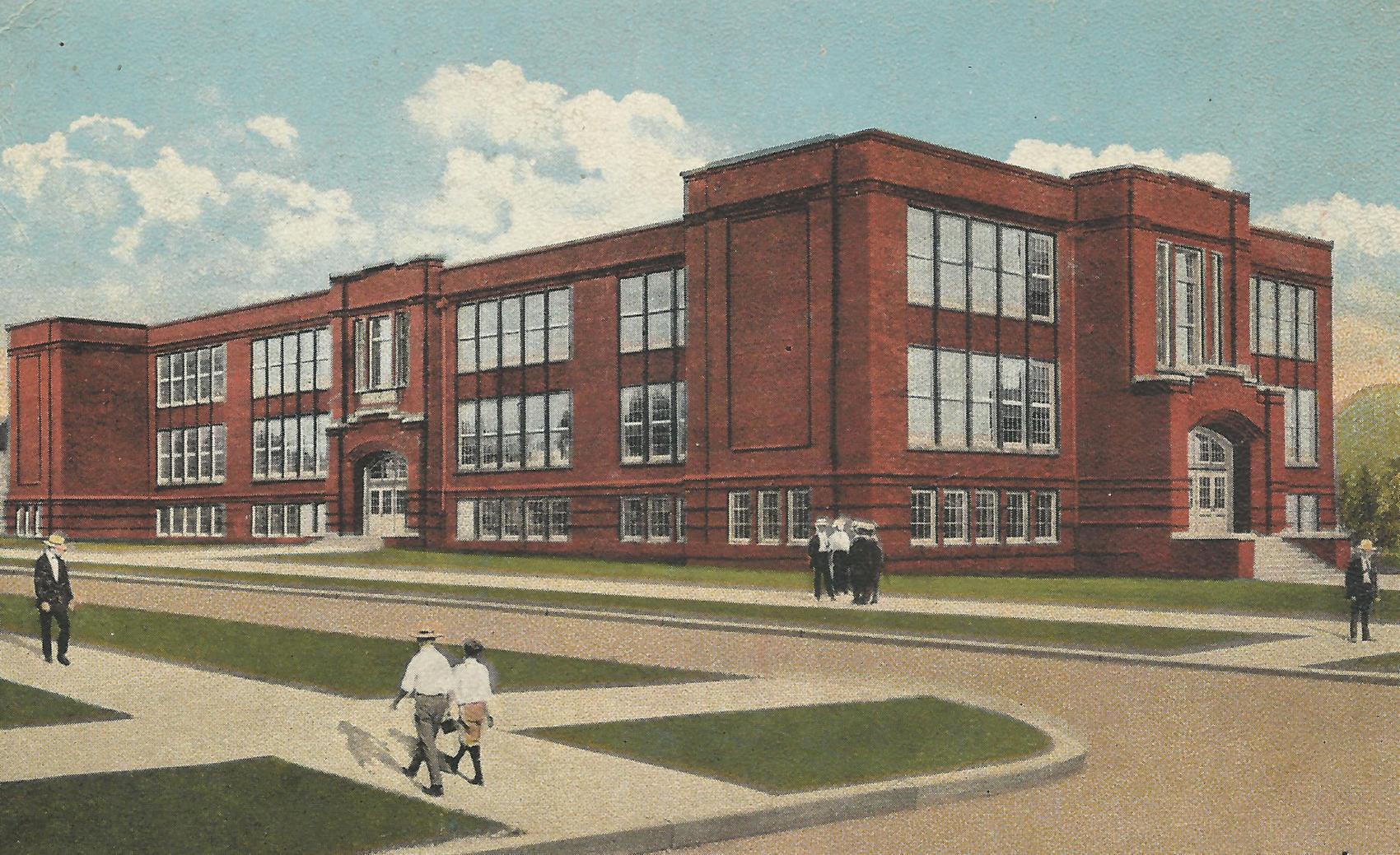 Postcard of Enslow Middle School