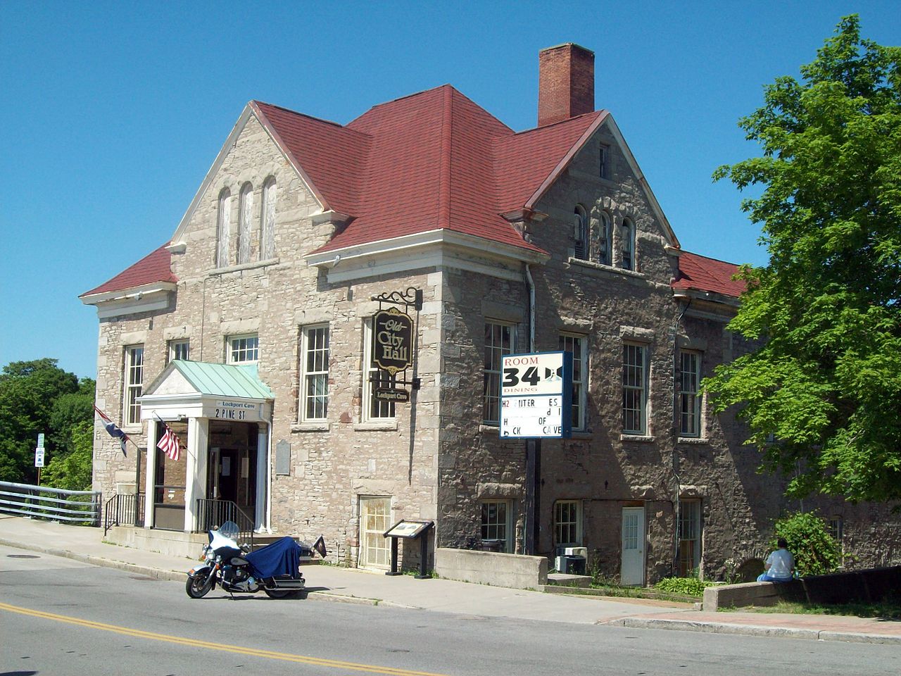 The Benjamin C. Moore Mill was built c. 1860 and in 1864 became one of the country's first water pumping stations.