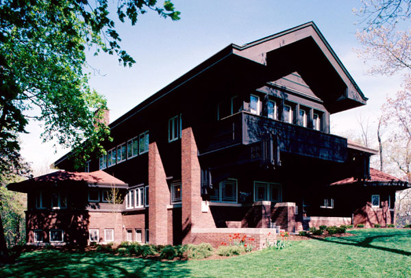 Designed by renowned architect Louis H. Sullivan, the Bradley House was completed in 1909 and became a National Historic Landmark in 1976.