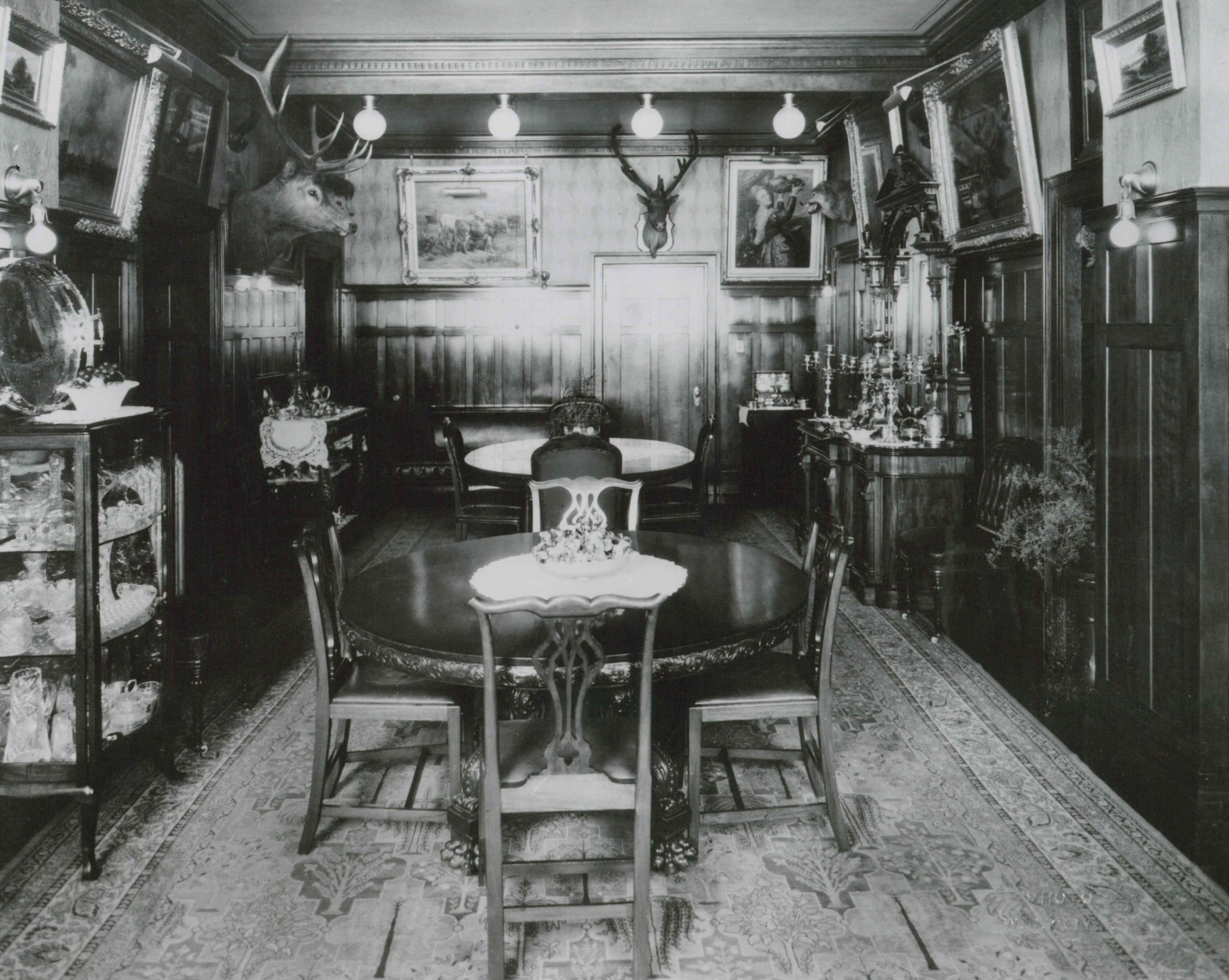 Image 4, Dining Room c. 1920's