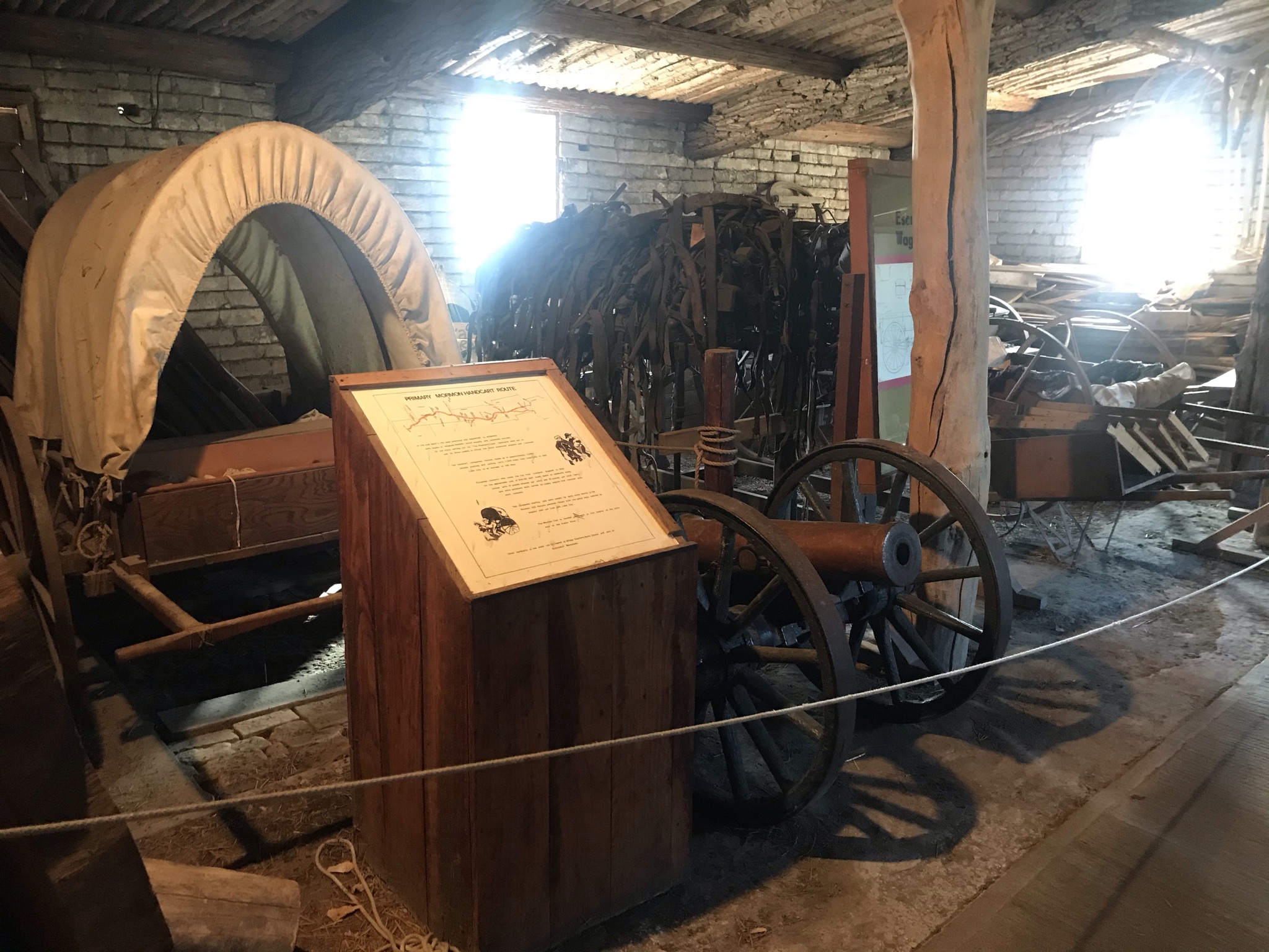 Fort Kearny Blacksmith and Carpenter Shop Clio