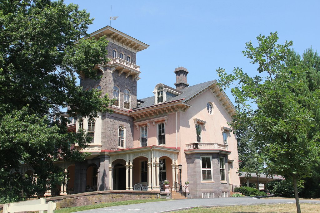 Also on site is the Iron master's house, or Buckingham Mansion with parts that date back to 1865.  