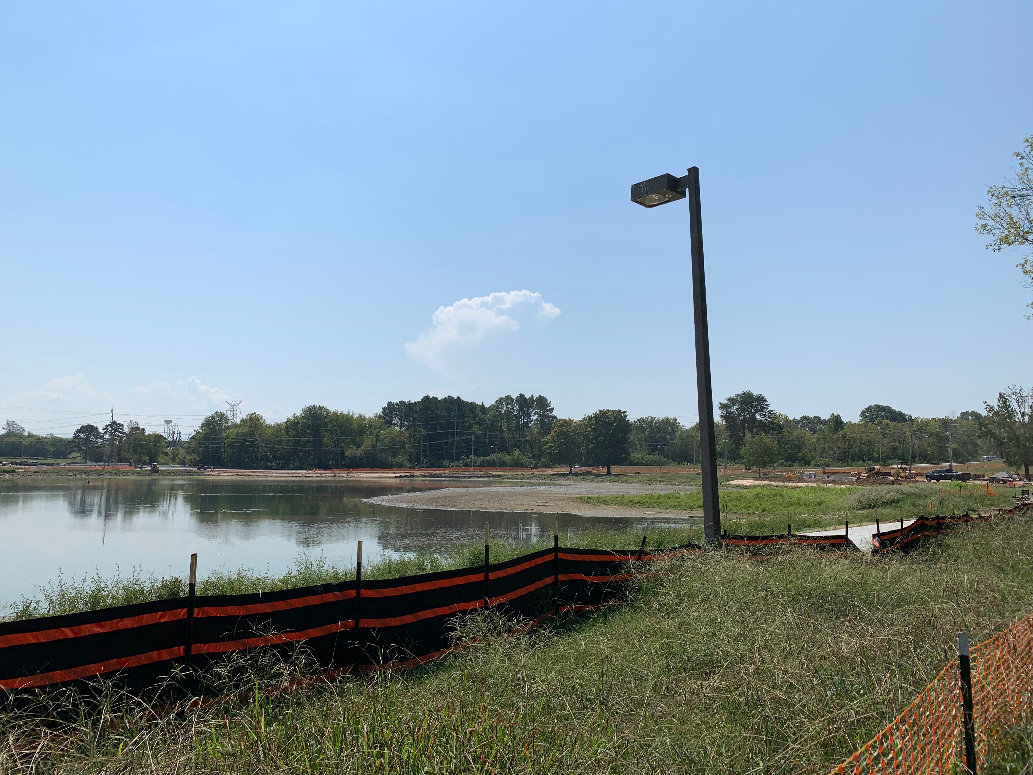 View of Pond (Present)