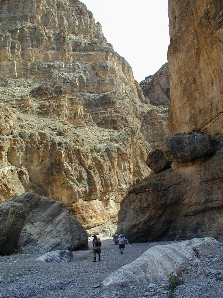 The park has many canyons to explore.