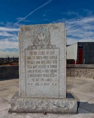 This is a close up of the Breslin Memorial as it is home in Belmar from the website https://www.hmdb.org/marker.asp?marker=37972