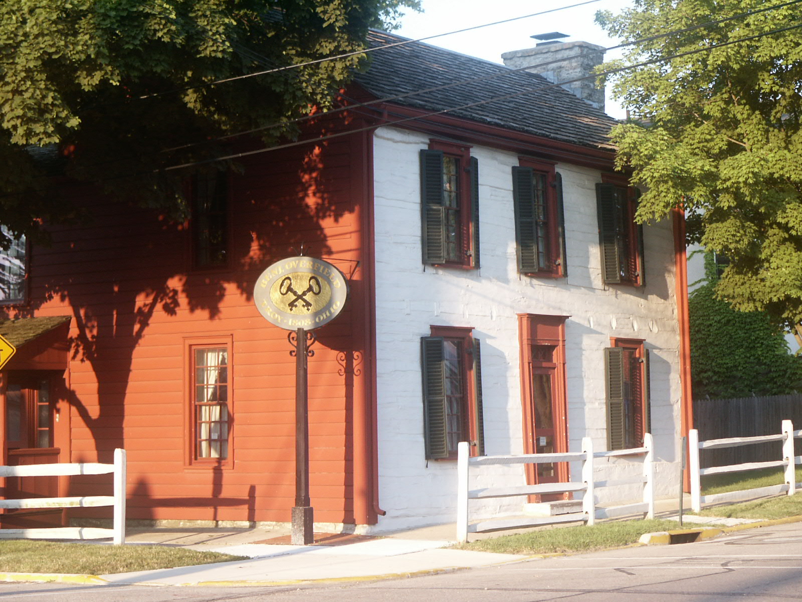 The Overfield Tavern was built in 1808 and was a place where vistors came for good food, good drink, and good conversation.  Today, the tavern has been transformed into a museum where visitors go to experience the frontier life.