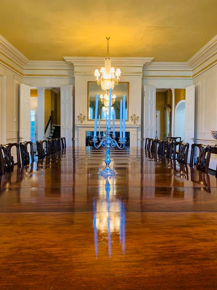 Mahogany Dinner Table that is over 200 Years Old