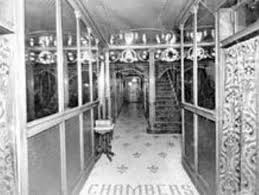 Interior walkway of the Madam's house.