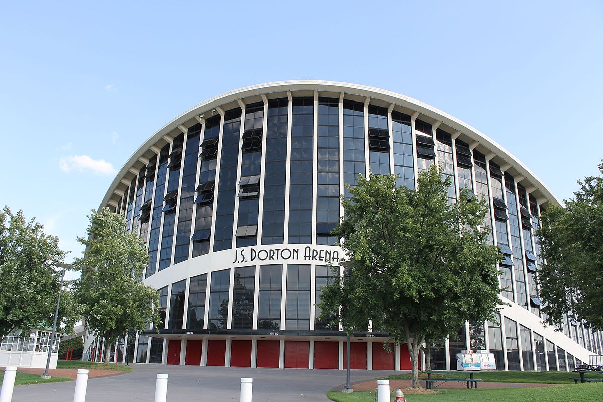 Dorton Arena in 2012. Photo by Leah Rucker.