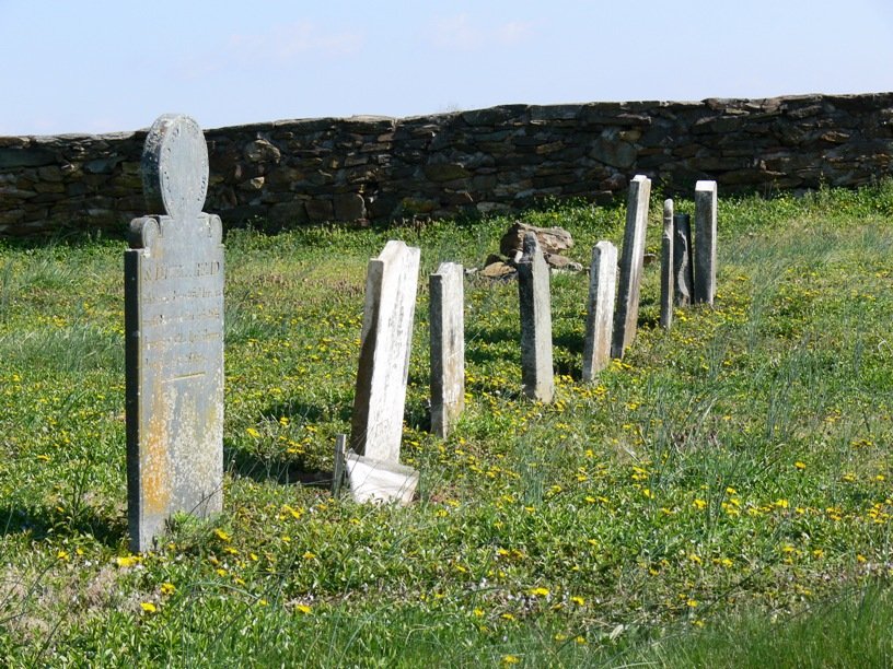 Gravestones at the Steptoe Calloway Cemetery:
Photo used with permission by New London Museum