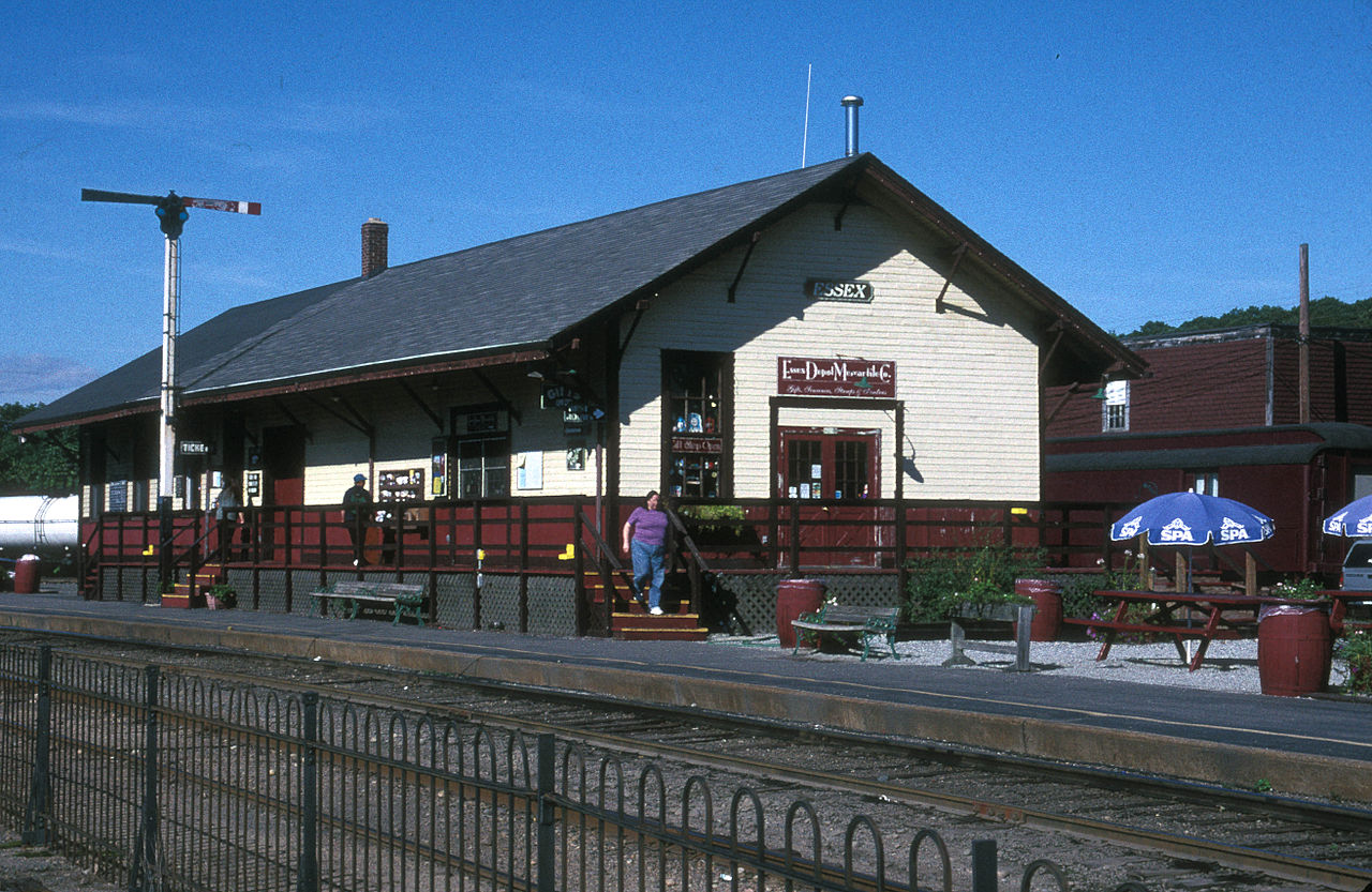 The Essex Freight Station was built in 1915.
