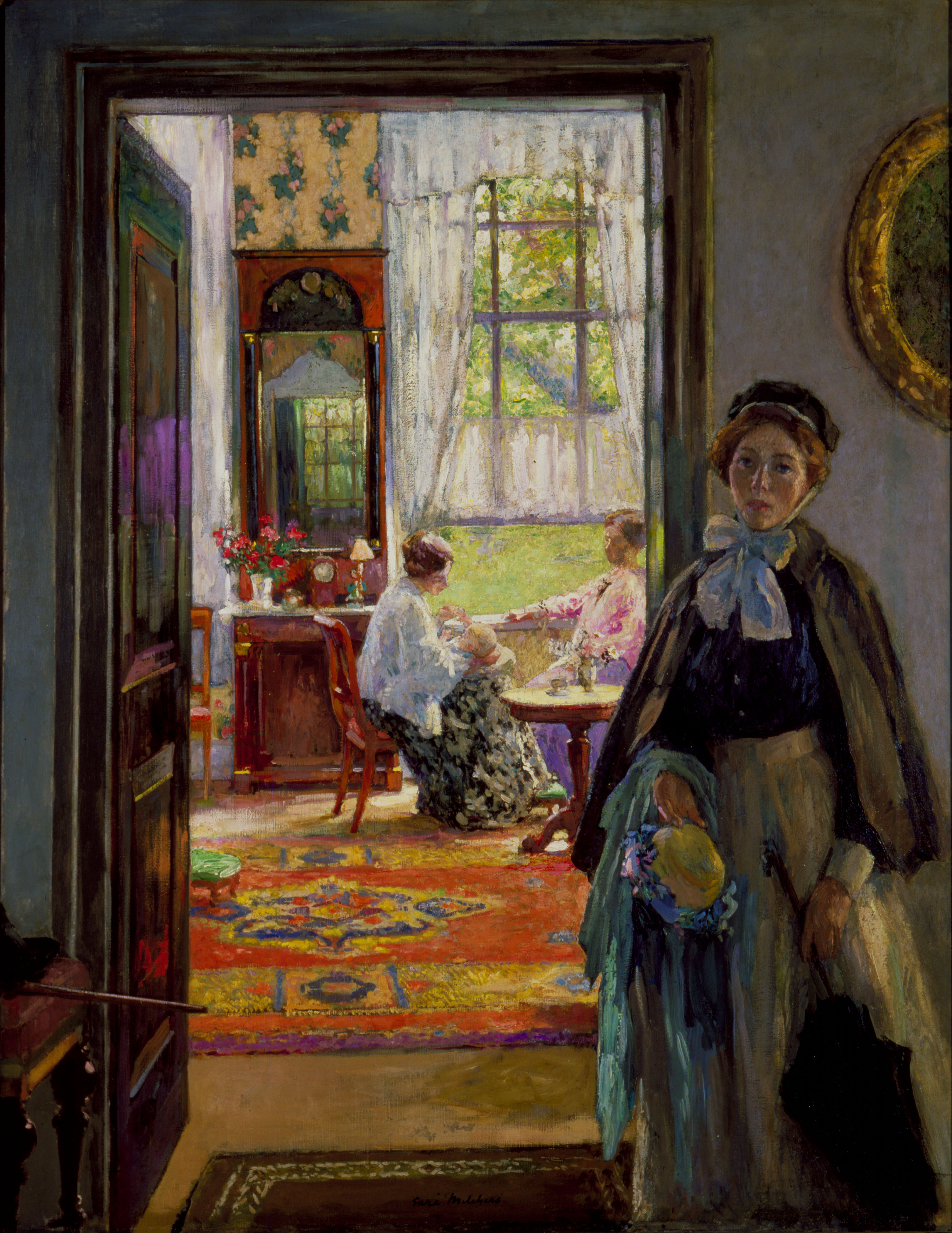 The Open Door by Gari Melchers