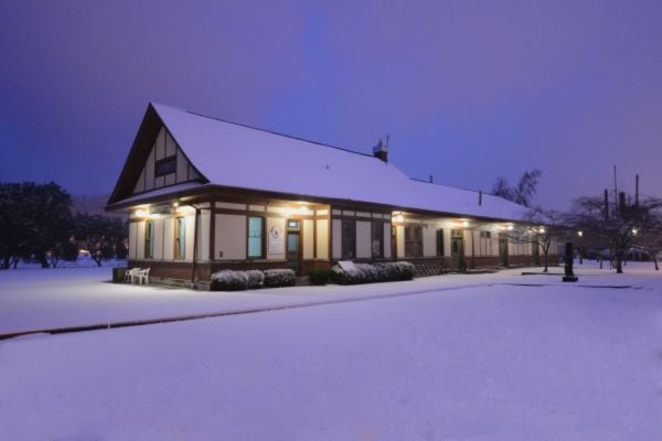 The Great Northern Depot was built in 1911 and is today home to the Depot Arts & Community Center and Anacortes Farmer's Market.