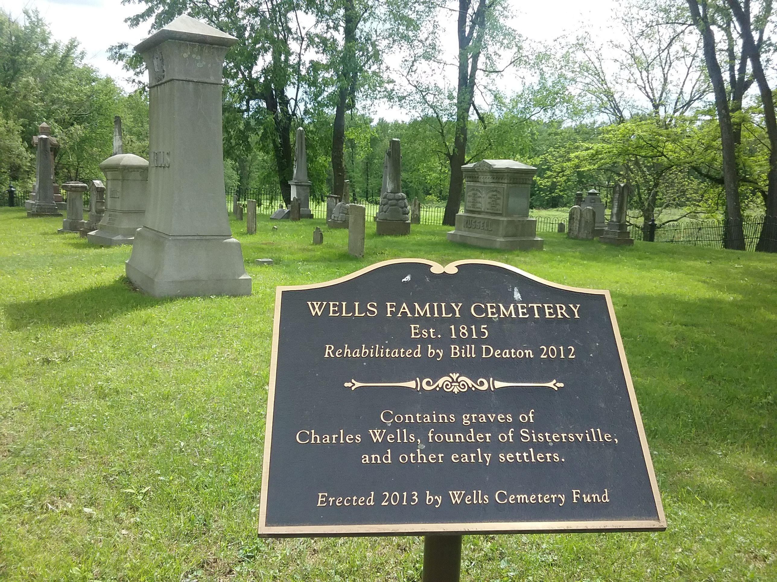 The Wells Family Cemetery