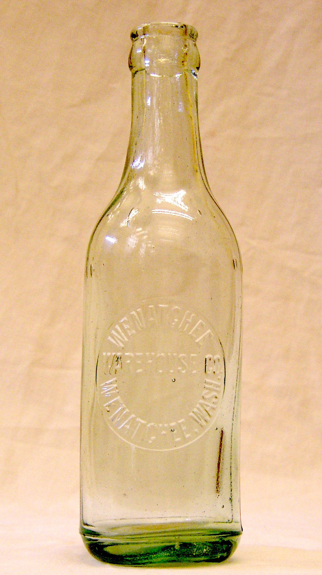 Bottle from the Wenatchee Bottling Works.