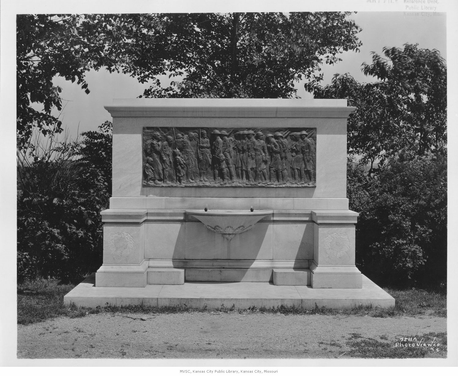 Marble monument