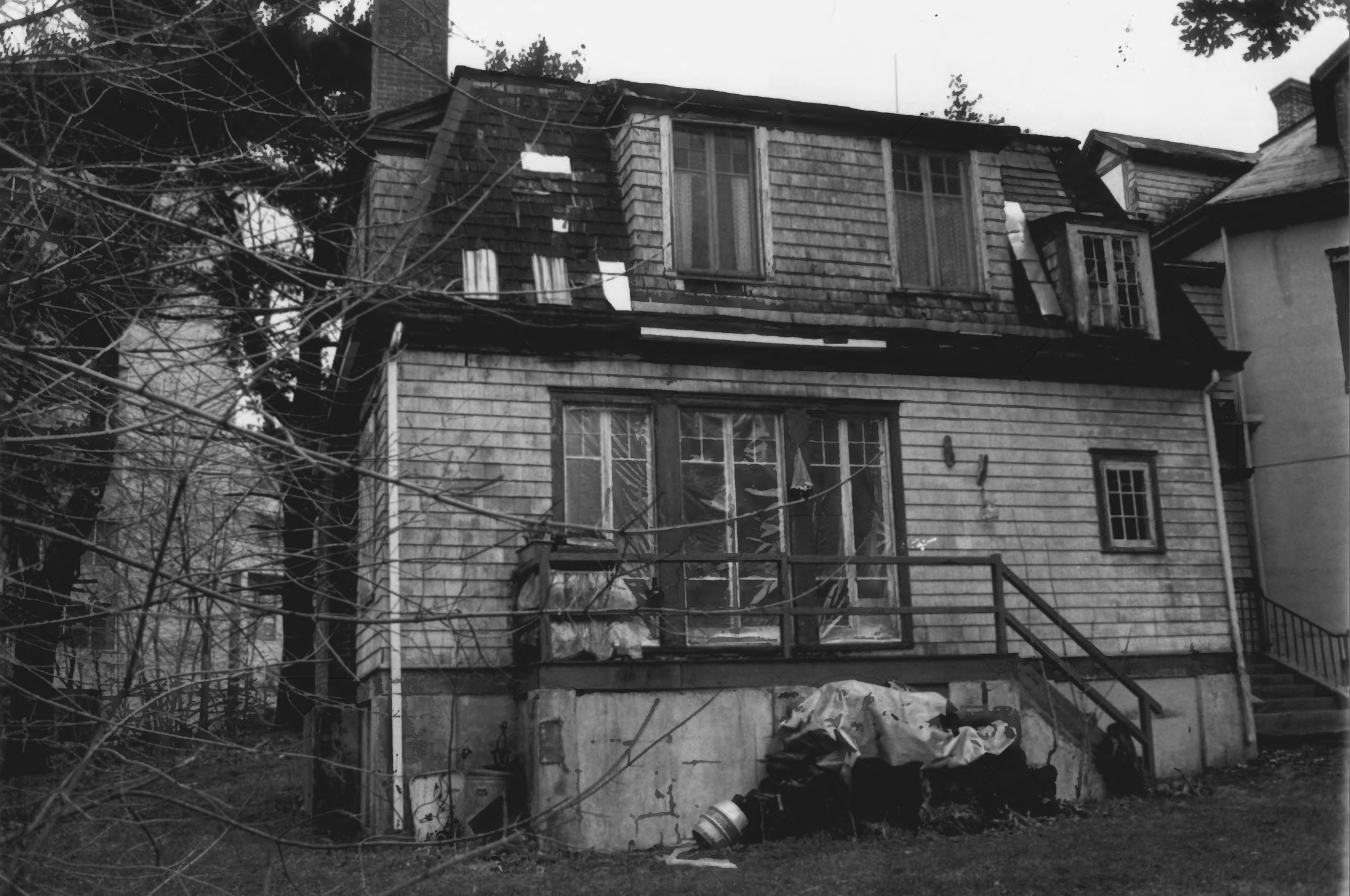 The Rear Side of the Octagon House in August of 1979 by Stephen H. Hirschberg