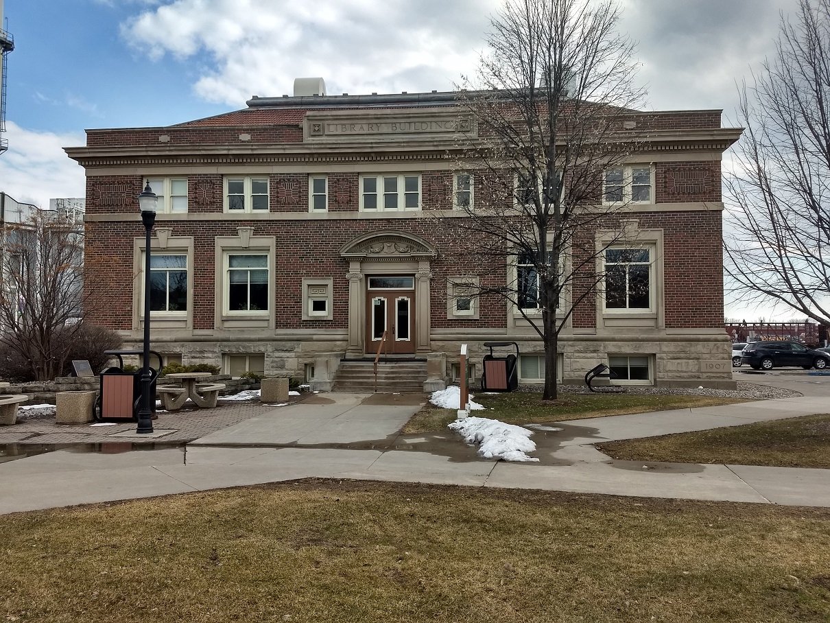 The Carnegie Building in 2019.