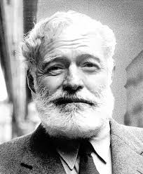 Hemingway near the end of his life