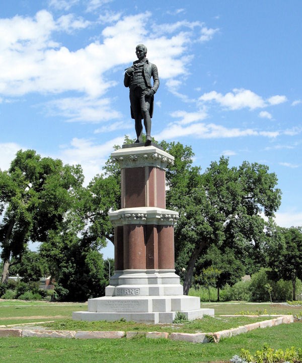 Burns Memorial Statue