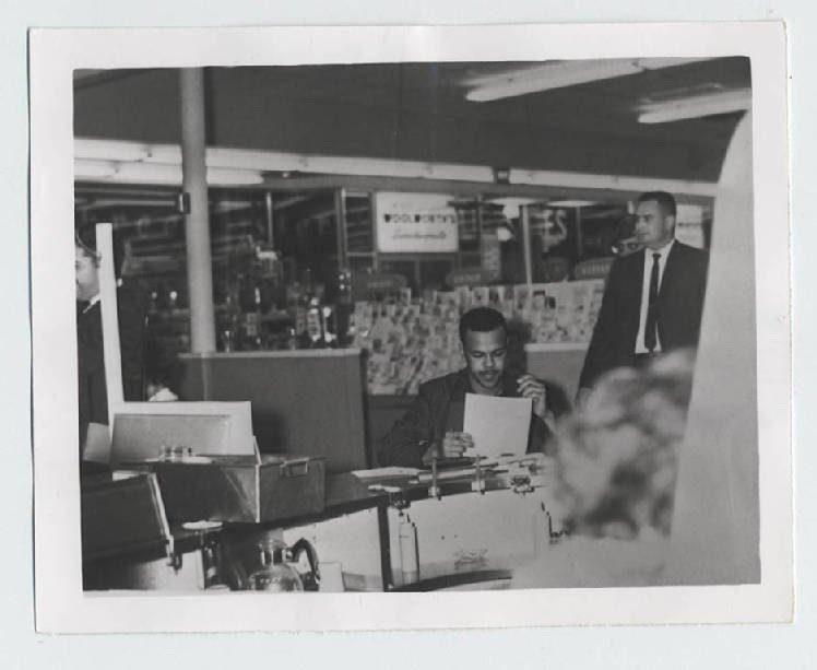 Photo from Jan. 31, 1962 sit-in at Woolworth's