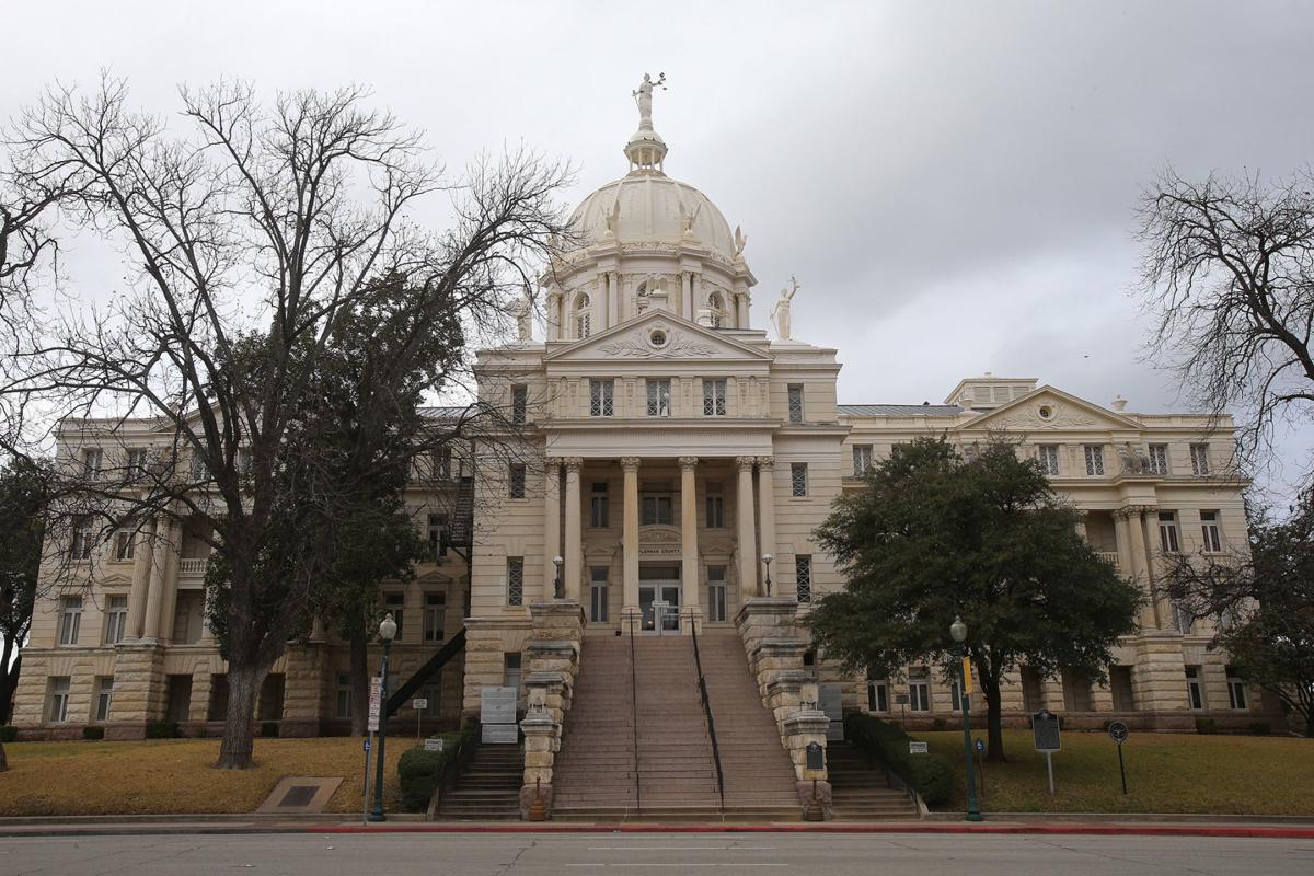 The McLennan County Courthouse was built in 1902.