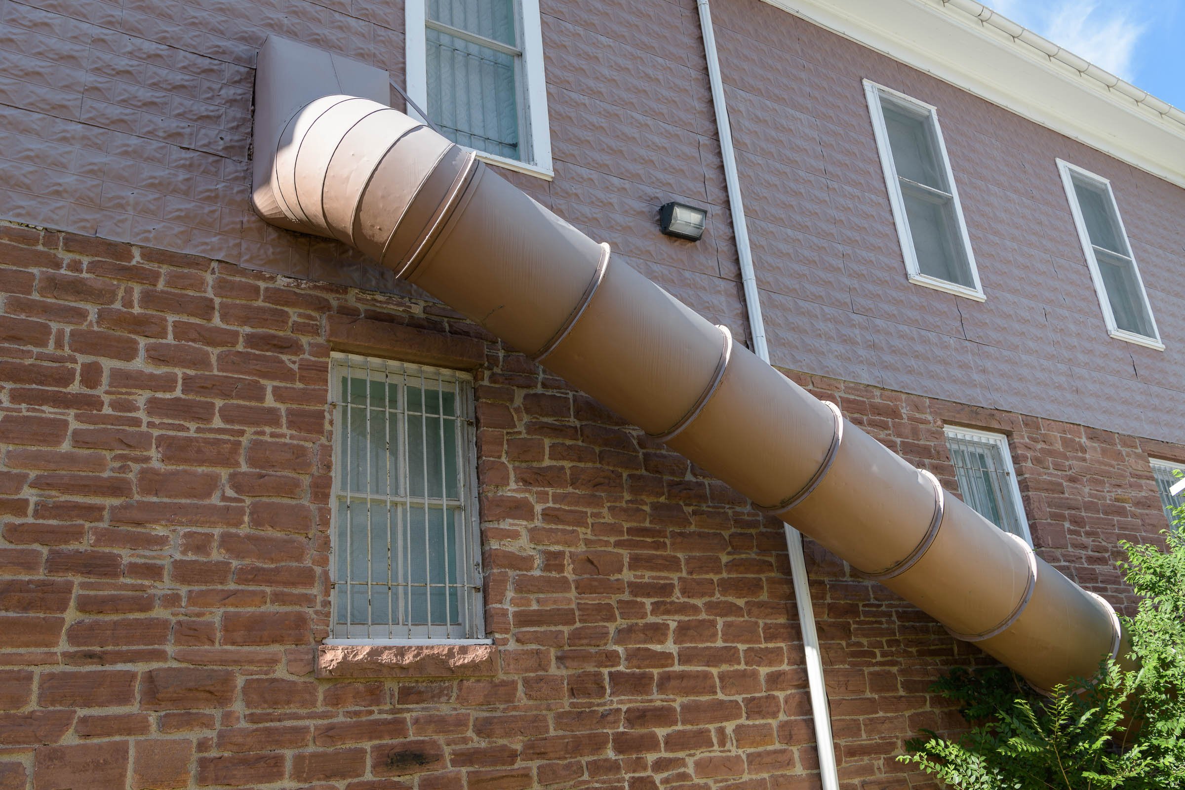 School fire escape.
Photo courtesy of Eric Hoyt.