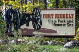 Fort Ridgely Entrance Sign