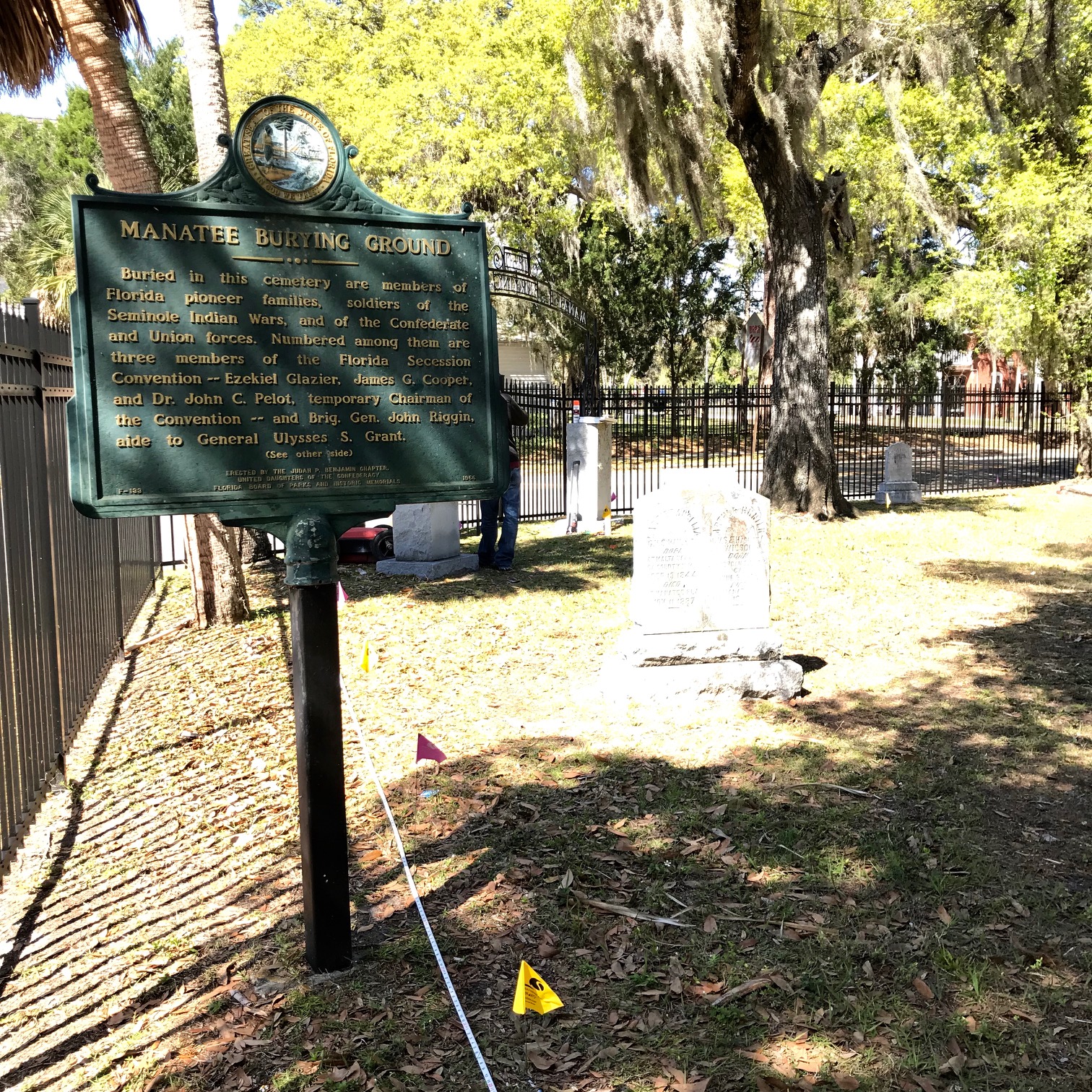 1850 Manatee Burying Ground