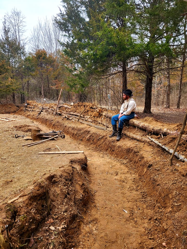 Civil War Fortification at Barnesville (Fort Barnesville) Clio