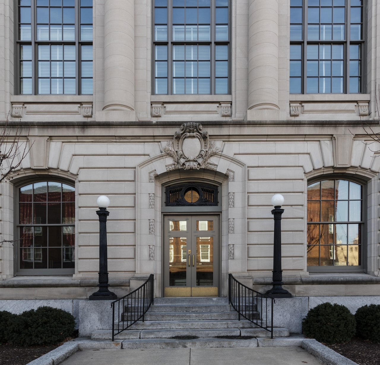 Exterior of the building