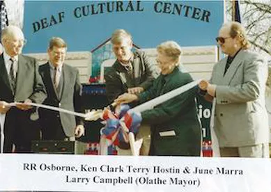 The groundbreaking for the new building was in 1995
