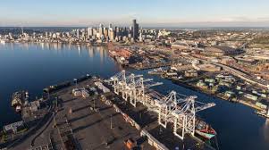 Current bird's eye view of the pier where the team left from.