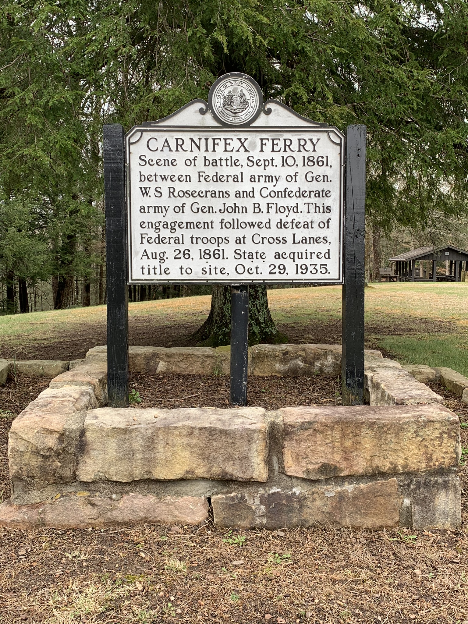 Carnifex Ferry Battlefield State Park Clio