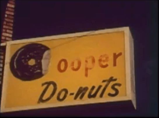 Cooper's Do-nuts sign (1982)